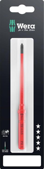 Wera Kraftform Kompakt VDE 62 iS PH 1 x 157 mm TIE SB (Cross recess)