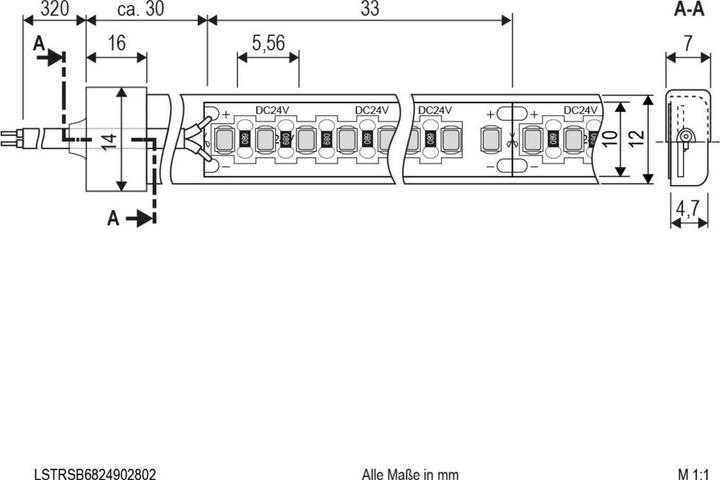 Productafbeelding EVN LSTRSB6824902802 (Warm wit, 500 cm, Interieur)