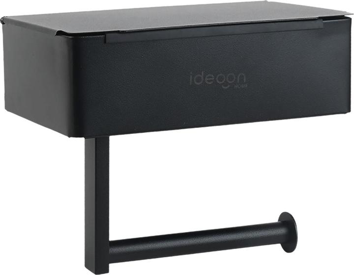 Image du produit Ideoon Toilettenpapierhalter mit Feuchttücherbox und Handyablage aus Edelstahl