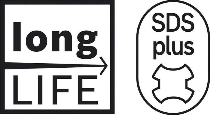 Actual product image Bosch Professional Zubehör 3-piece chisel set, SDS plus, 0/20/40 mm (250 mm)