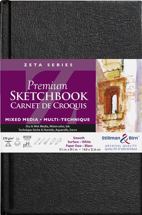 Actual product image Stillmann & Birn Zeta booklet bound (270 x 216 mm, Hardcover)
