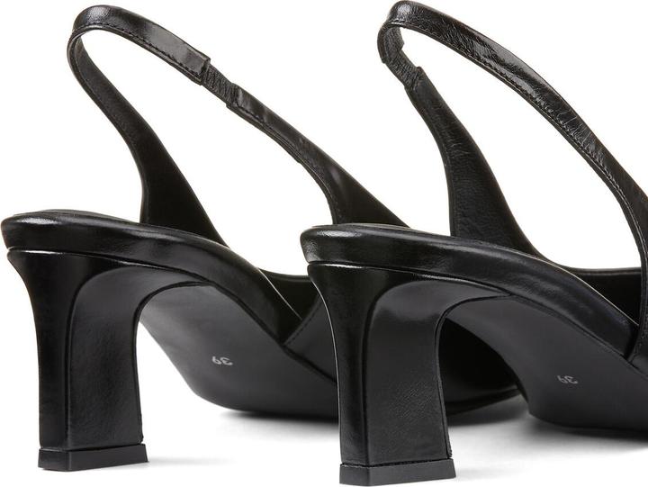 Produktbild La Redoute Collections Slingback-Pumps aus Leder (41)