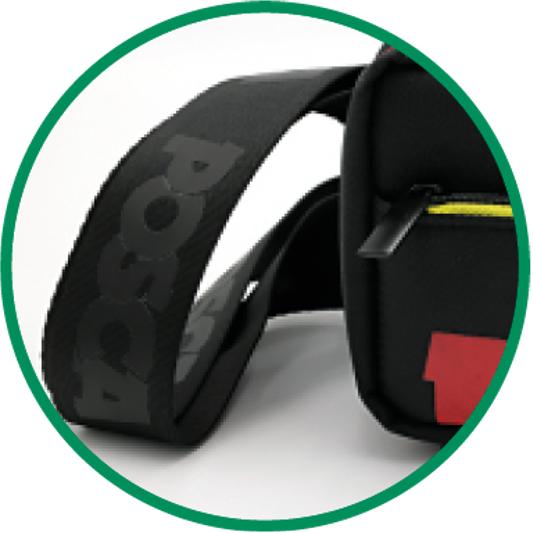 Actual product image Posca Pouch bag (Black)