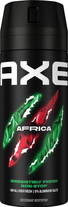 Actual product image AXE Deodorant & body spray Africa without aluminium salts 150 ml (Spray, 900 ml)