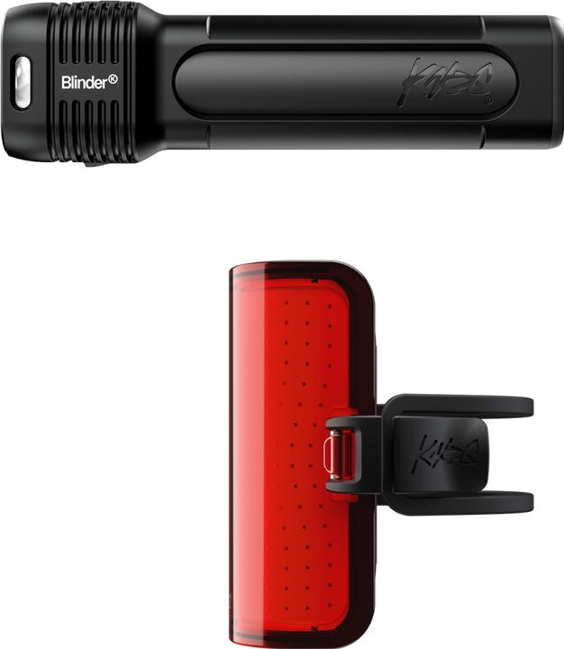 Productafbeelding knog. Blinder 1400 + Blinder Cobber Reflex Twinpack, black (1400 Lumen/30 Lumen) (1400 lm, 300 lm)