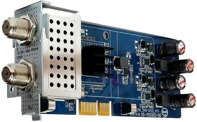 Produktbild Vu+ DVB-S2 /S2X FBC Twin Tuner Duo (8 GB, DVB-S2, CI+-Schacht)