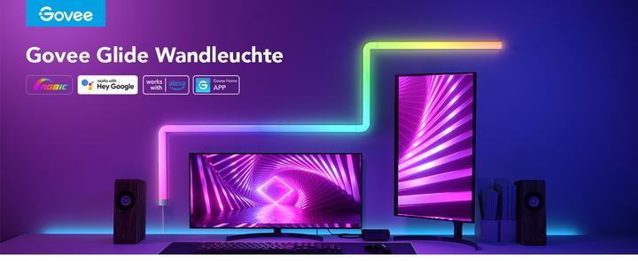 Productafbeelding Govee Glide Wandlamp (4+1) (420 lm)