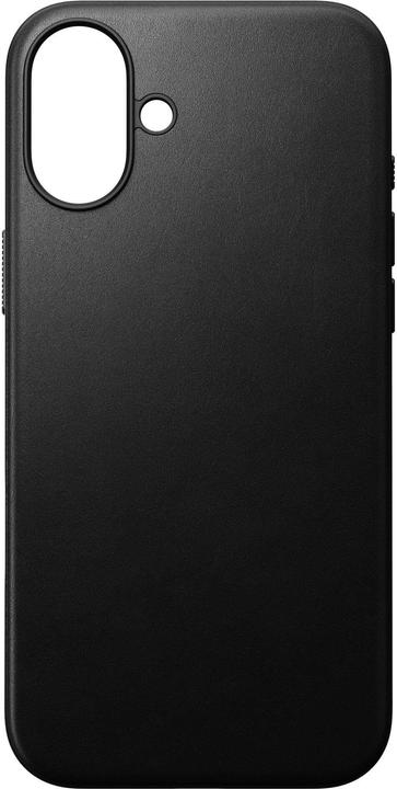 Nomad Custodia moderna in pelle per iPhone 16 Plus nero (Apple iPhone 16 Plus)