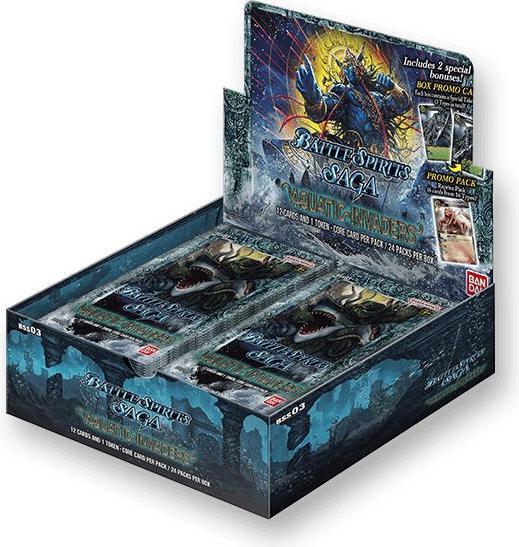 Actual product image Bandai Aquatic Invaders Booster Box EN (English, Booster Pack)