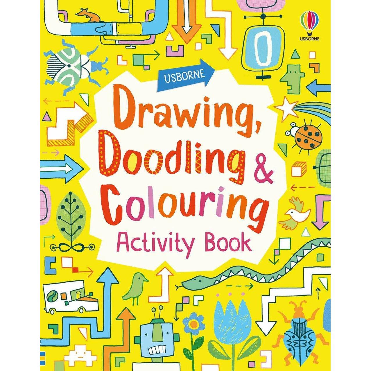 Watt:Drawing, Doodling and Colouring Ac, Kinderbücher von Fiona Watt, Erica Harrison, KATIE LOVELIE, JAMES MACLANE