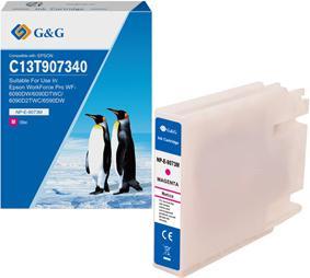G&G kompatibel Ink mit C13T907340, NP-E-9073M, magenta