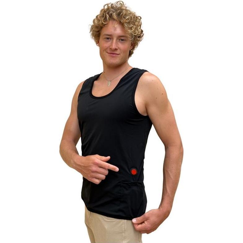 Thumbnail - Glovii, Herren, Weste, GV2L, Schwarz, (L)