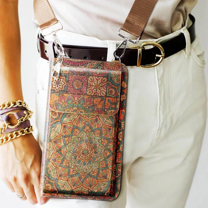 Actual product image Avizar MandalaVibe cork bag