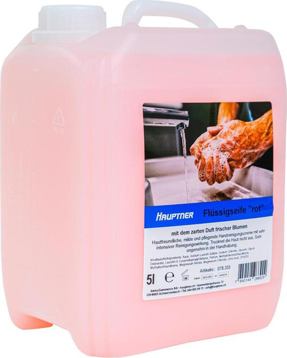 Actual product image Cleanio Liquid soap red (Liquid soap, 10000 ml)