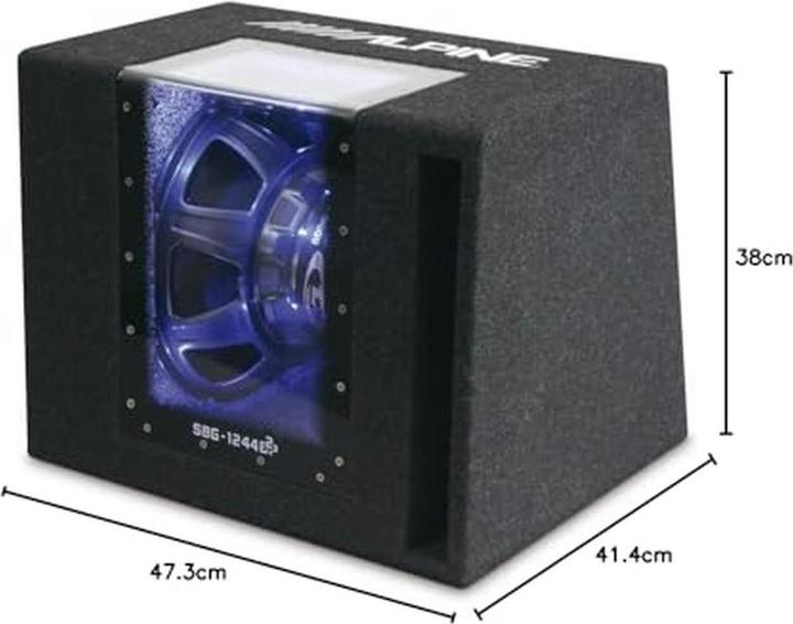 Actual product image Alpine SBG-1224BP (800 W)