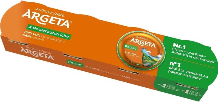 Actual product image Argeta Spread Chicken Classic 4 x 95 g (450 g)