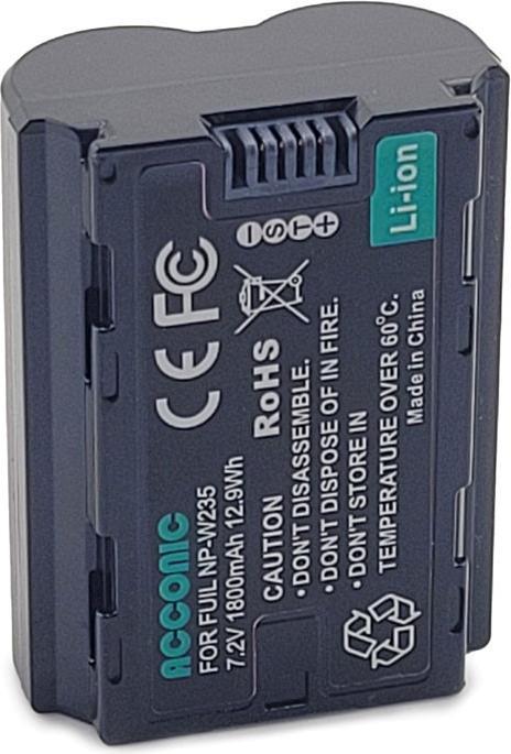 Immagine prodotto Acconic Batteria Platinum f. Fuji FinePix NP-W235 XT-4 X-T4 XT4 Fujifilm (Batteria della fotocamera)