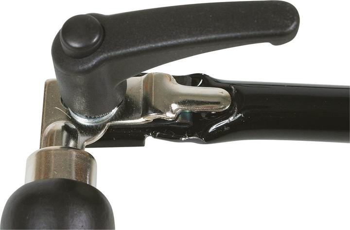 Actual product image Schiessel Pebaro tubular steel fretsaw bow with quick-clamping device 750K throat 320 mm