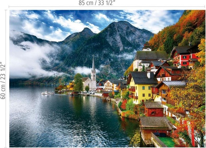 Actual product image Educa 19939 Πάζλ 1500Τεμ. Hallstadt, Austria (1500 pieces)