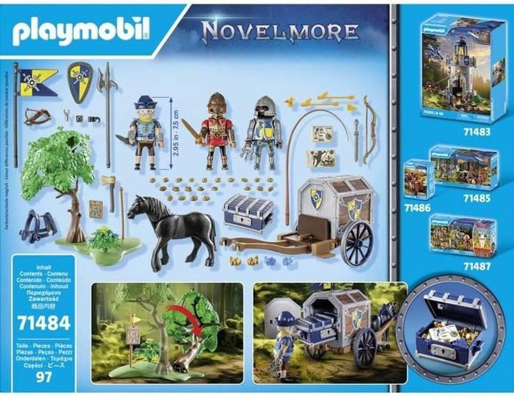 Produktbild Playmobil Überfall auf Transportwagen (71484, Playmobil Novelmore)