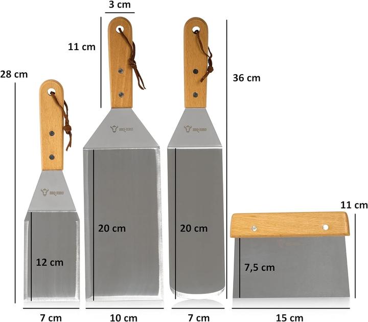 Produktbild BBQ-Toro Grill Plancha Set