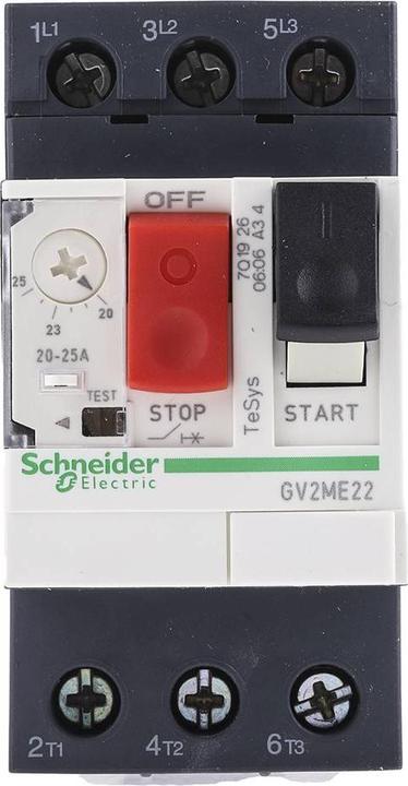 Produktbild Schneider Electric Motorschutzschalter GV2ME22 20-25A