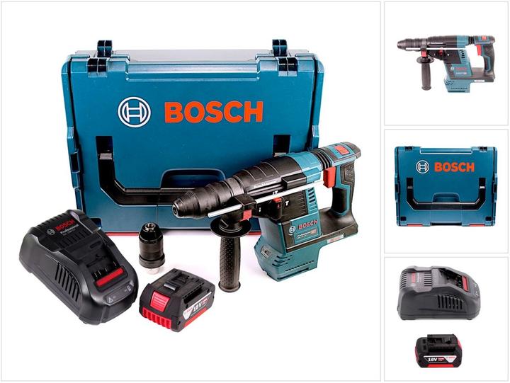 Image du produit Bosch Professional Bosch GBH 18V-26 F Marteau perforateur sans fil 18V 2.6J sans balai SDS plus + 1x Batterie 5.0Ah + C (Fonctionnement sur batterie)