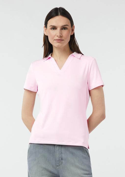 Produktbild Comma T-Shirt Jersey-Poloshirt aus Viskosemix (36)