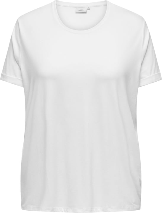 Only Normal geschnitten Rundhals Umgeschlagene Ärmelbündchen T-Shirt T-shirt