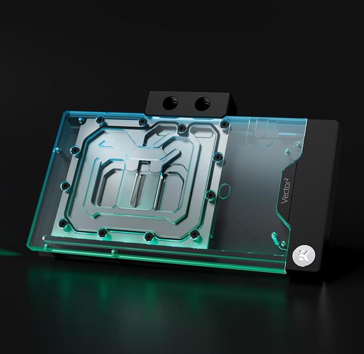 Actual product image EKWB EK QuanVector² FE RTX 4090 D-RGB Ni+Pl 3831109900703