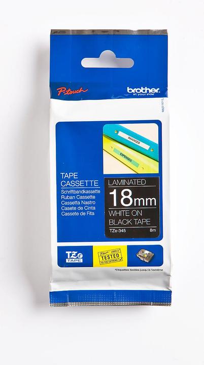 Brother Tze-345 (1.80 cm, Schwarz)