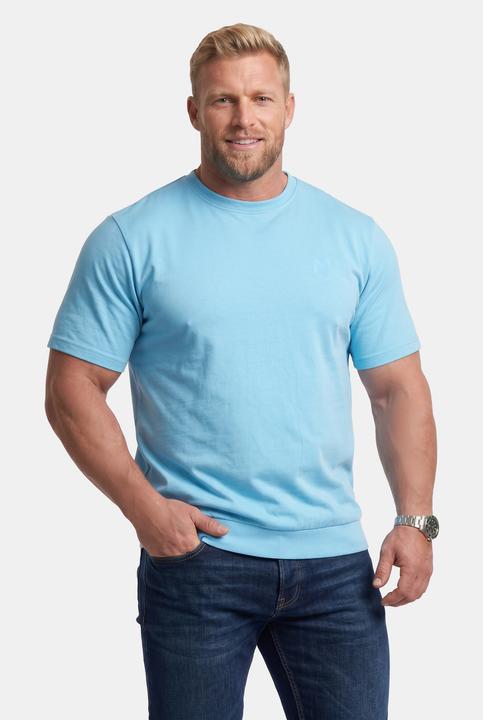 Actual product image Men+ T-Shirts, 2er-Pack, Bauchfit, Basic, Halbarm (7XL)