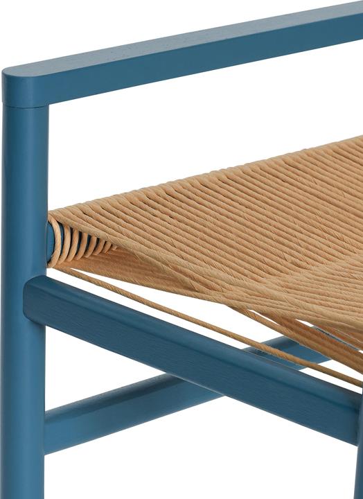 Actual product image Hübsch Heritage Bench Small Petrol (40 cm)