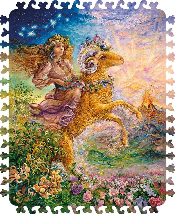 Actual product image DaVici Jigsaw - Star sign Aries (100 pieces)