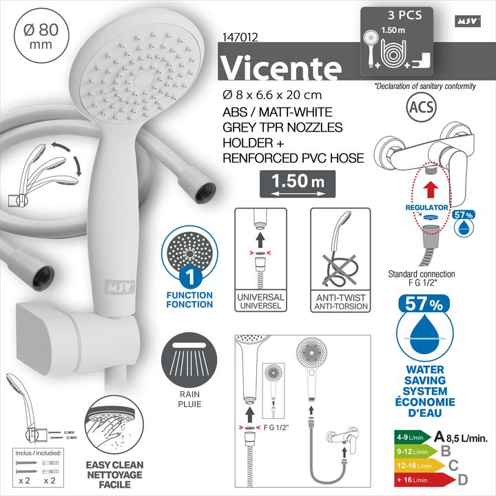 Produktbild MSV Set De Douche