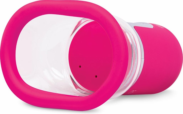 Actual product image Lux Fetish Rechargeable 4-function Auto Pussy Pump With Clit Clamp