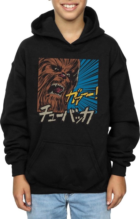 Immagine prodotto Star Wars Chewbacca Roar Pop Art Felpa con Cappuccio Ragazzi (128)