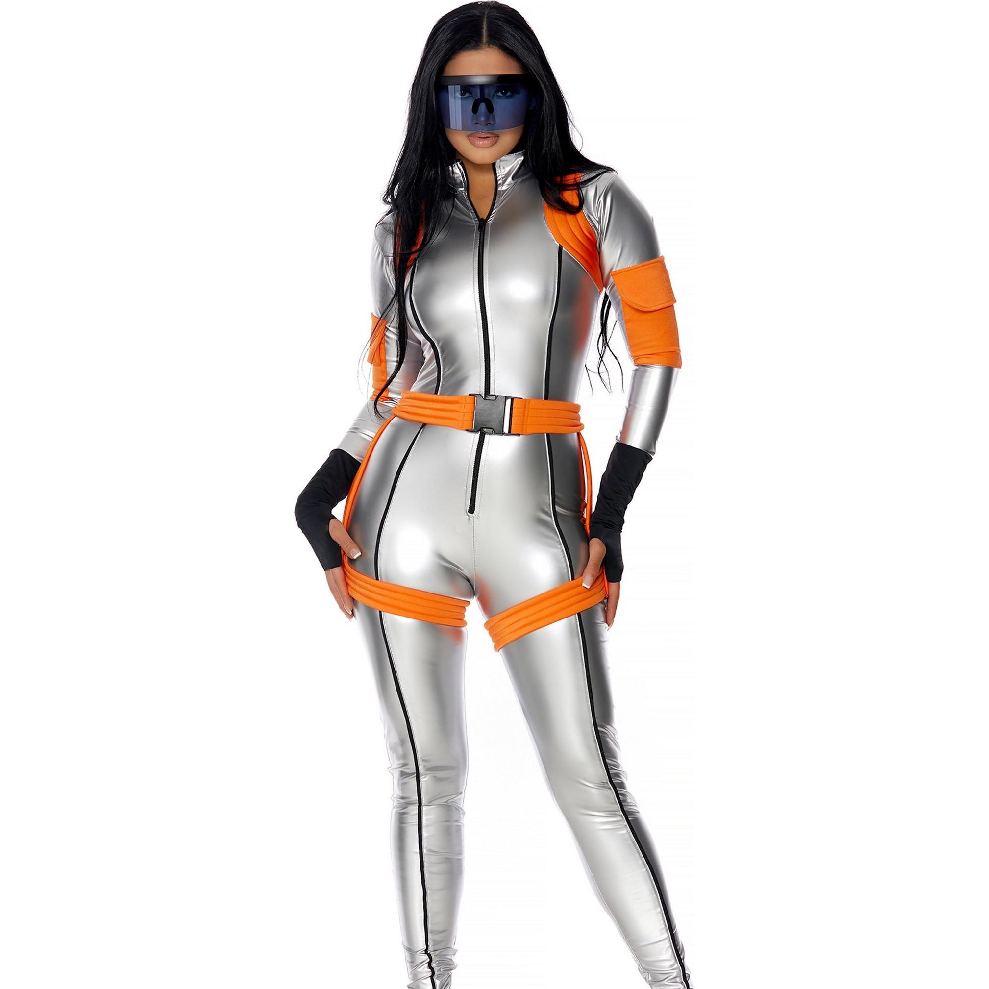 Forplay Sexy Silver Spacesuit Kostüm (XS)