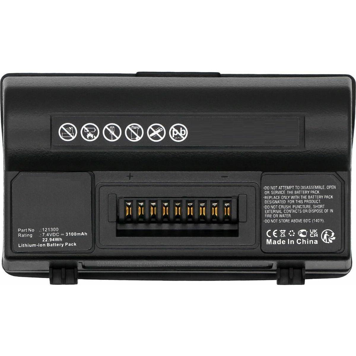 CoreParts Battery 7.4V 3100mAh 22.94Wh (3100 mAh), Notebook Akku, Schwarz