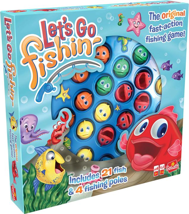 Goliath Toys Lass uns Original fischen gehen (Deutsch, Englisch, Französisch, Italienisch)