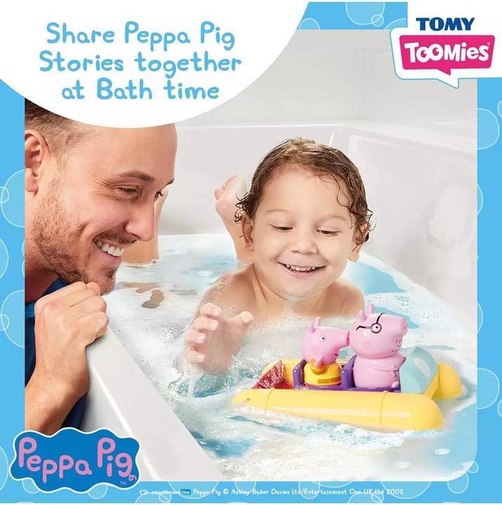 Produktbild Tomy Tretboote mit Peppa Pig