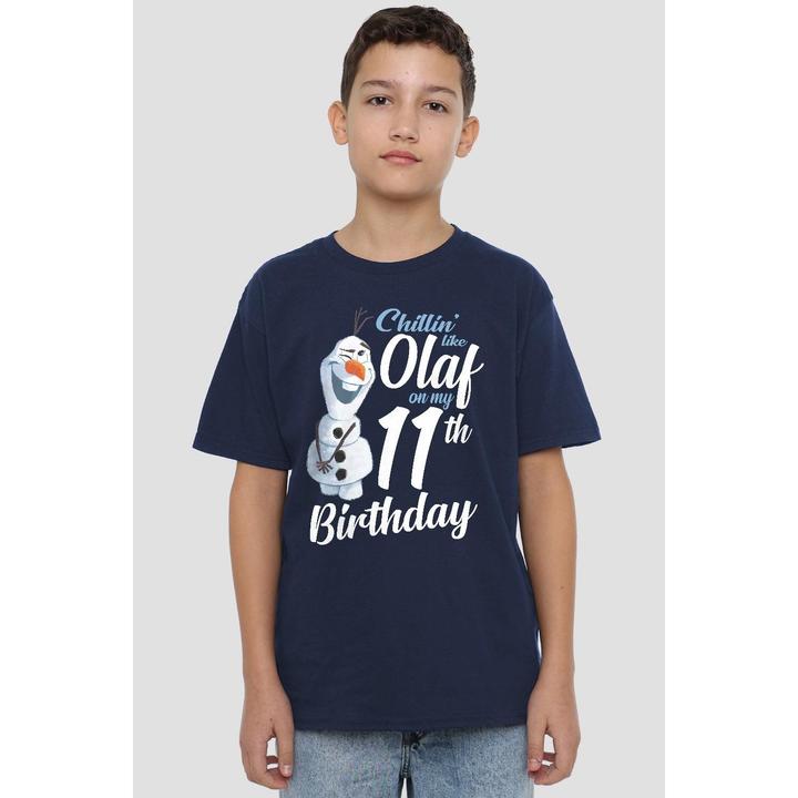Produktbild Disney Frozen Chillin Like Olaf TShirt 11. Geburtstag (116)