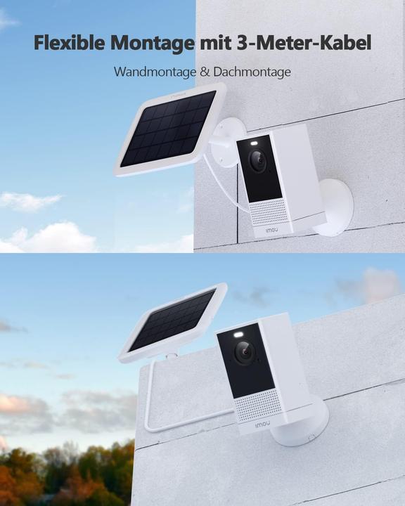Immagine prodotto Imou Überwachungskamera mit Solarpanel und Nachtsicht