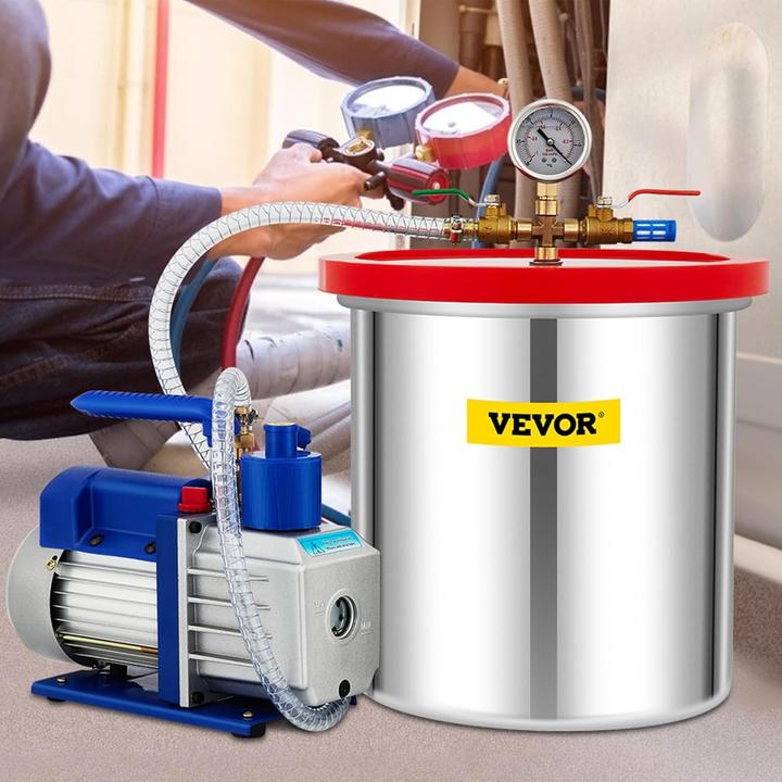 Image du produit Vevor Pompa a Vuoto con Camera (19 l)