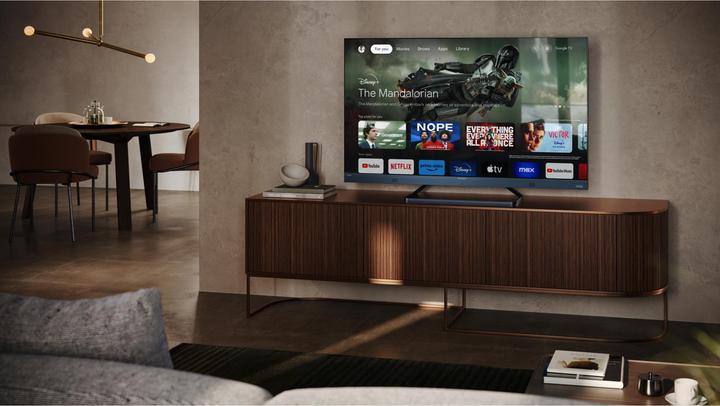 Actual product image Sharp 55FQ5EG (55", QLED, 4K, 2023)