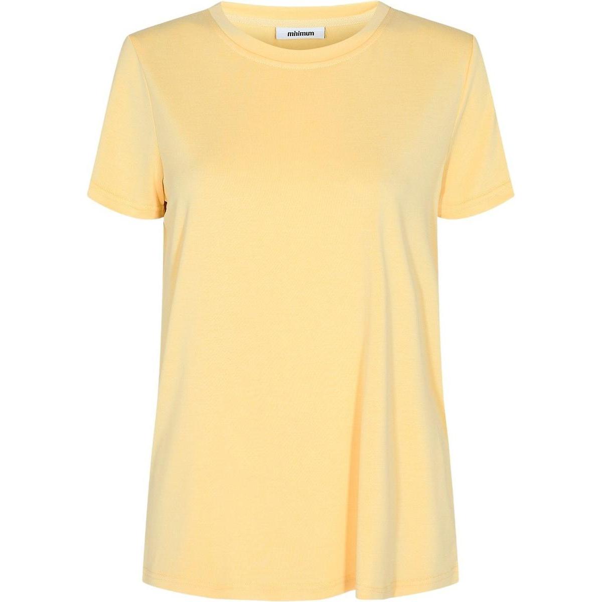 Minimum, Damen, Shirt, t-shirt damen rynah 2.0 0281, Gelb, (L)