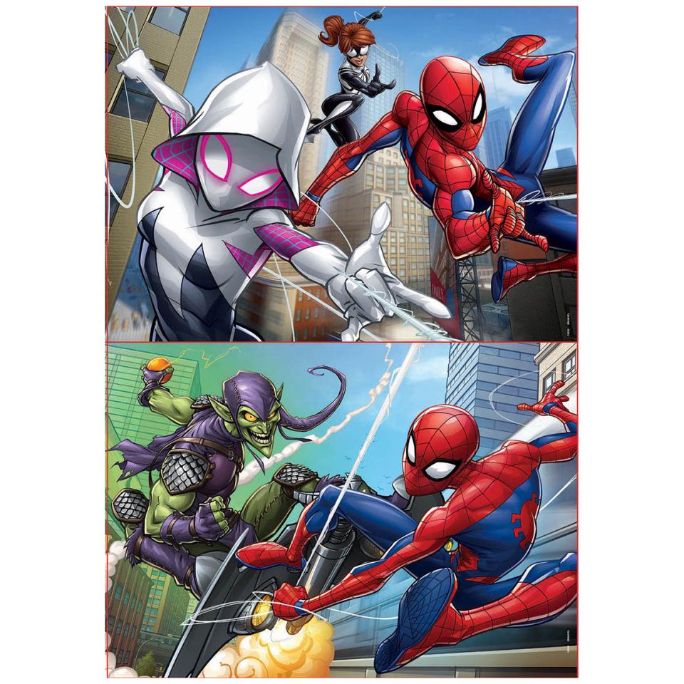 Thumbnail - Educa Puzzle 2x48 Spider-Man G3 (48 Teile)
