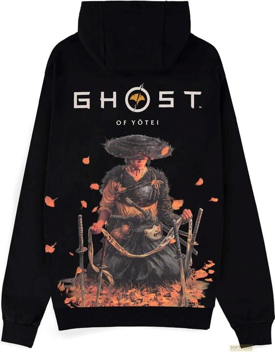 Produktbild Difuzed Ghost of Yotei Kapuzenpullover mit Reissverschluss Grösse M (M)