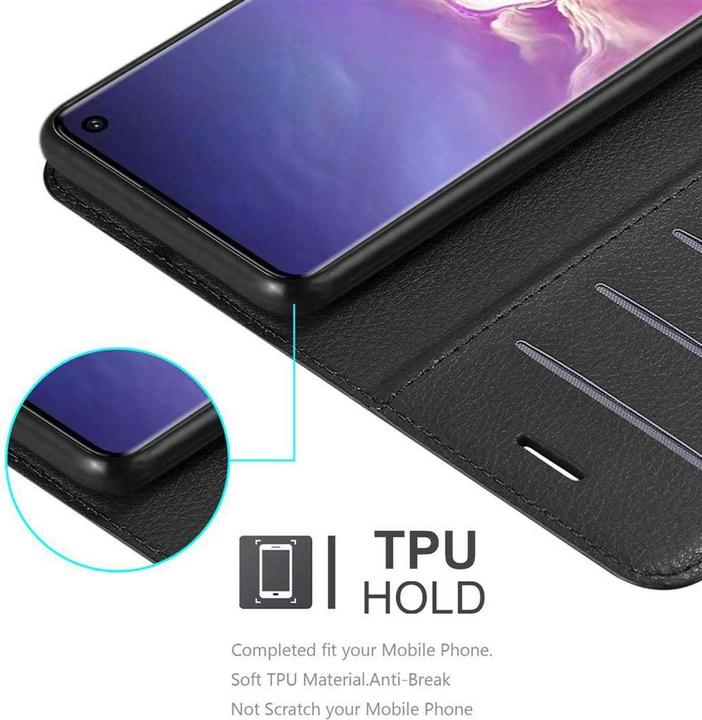 Actual product image Cadorabo Book with stand function cover (Samsung Galaxy S10)