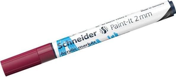 Image du produit Schneider Marqueur acrylique Paint-It 310 2mm bordeaux (1 x)